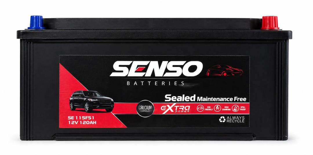 Batterie SENSO 12V 120Ah – Puissance & Fiabilité