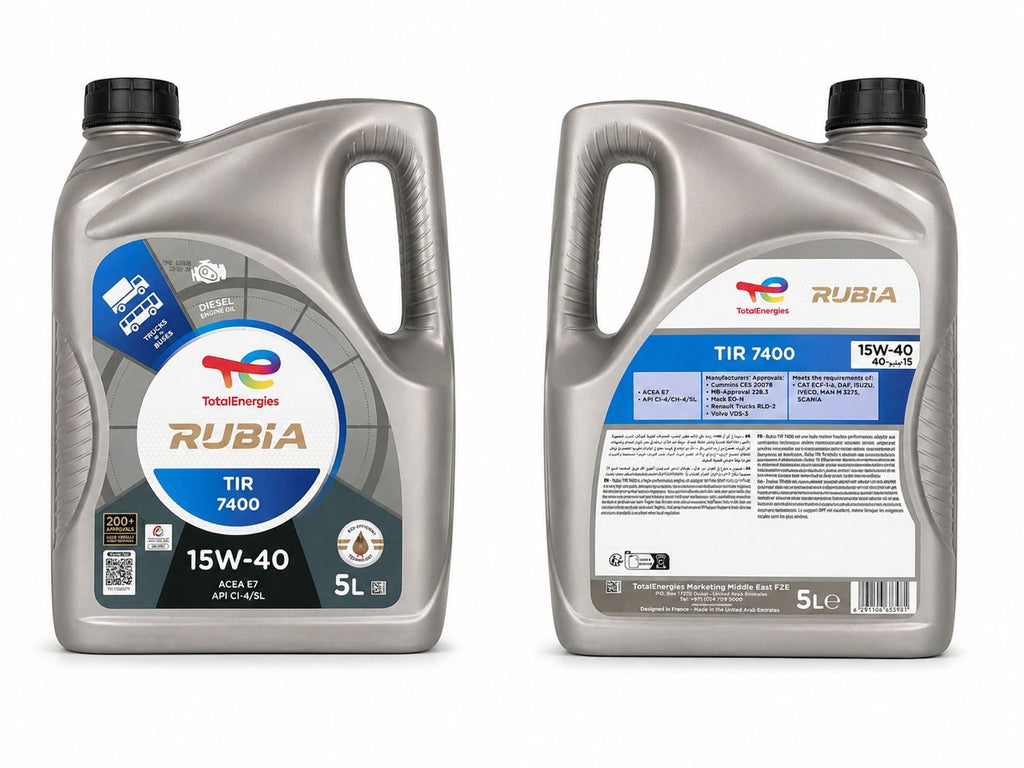 Huile moteur Total 15W-40 – Haute performance