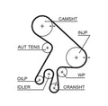 COURROIE MOTEUR TOYOTA 178 DENTS/ 5562XS